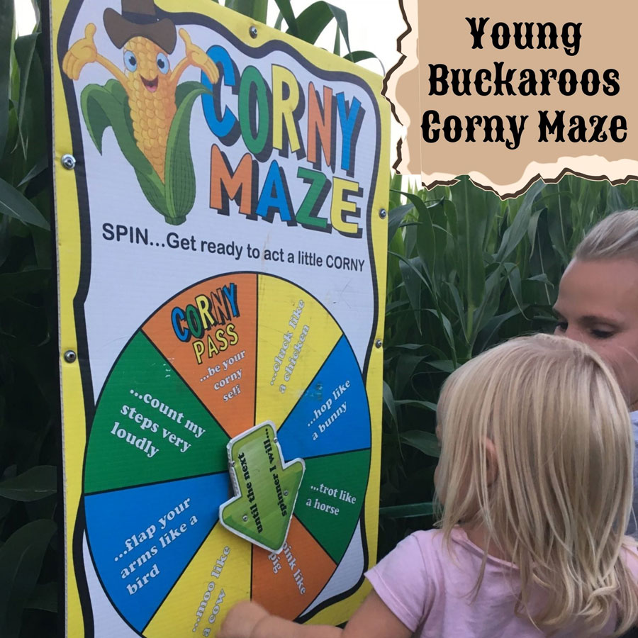 Young Buckaroos Corny Maze