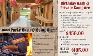Party Barn & Campfire
