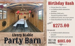 Livery Stable Party Barn