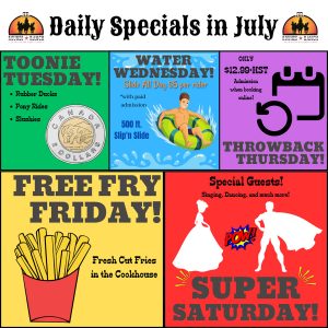 Rounds Ranch July Daily Specials