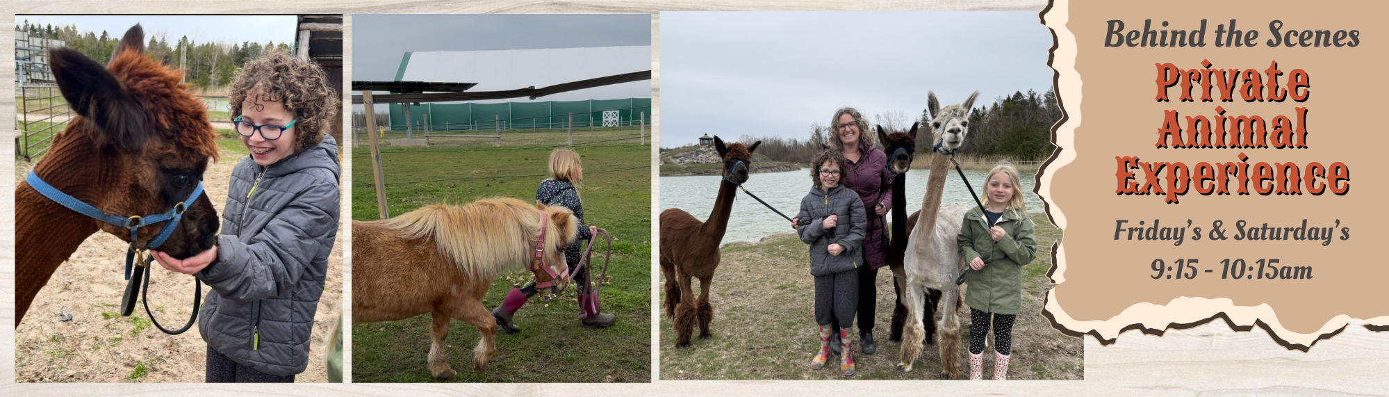 Book Spring Tour at Rounds Ranch